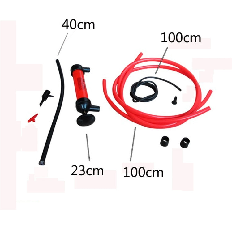 Manual Oil Pumping Pipe for Car Oil Transfering Oiling pumping Liquid Water Chemical Transfer Inflatable Pump(Red) - Inflatable Pump by PMC TechLife | Online Shopping South Africa | PMC TechLife