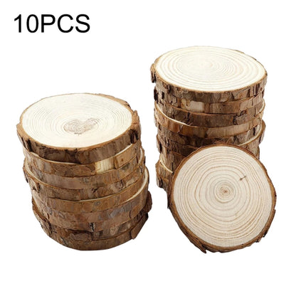 10 PCS Log Round Wood Pieces Hand-painted Decorative Shooting Props, Size:Large - Ornaments by PMC Jewellery | Online Shopping South Africa | PMC Jewellery