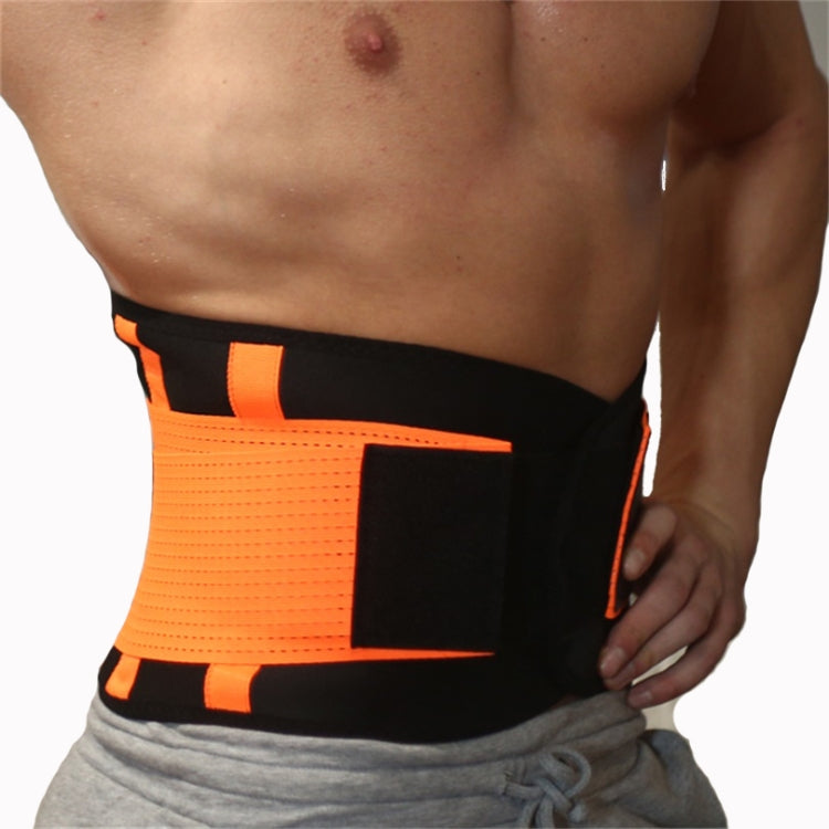 Men and Women Neoprene Lumbar Waist Support Unisex Exercise Weight Loss Burn Shaper Gym Fitness Belt, Size:S(Rose) - Sports Safety by PMC Jewellery | Online Shopping South Africa | PMC Jewellery