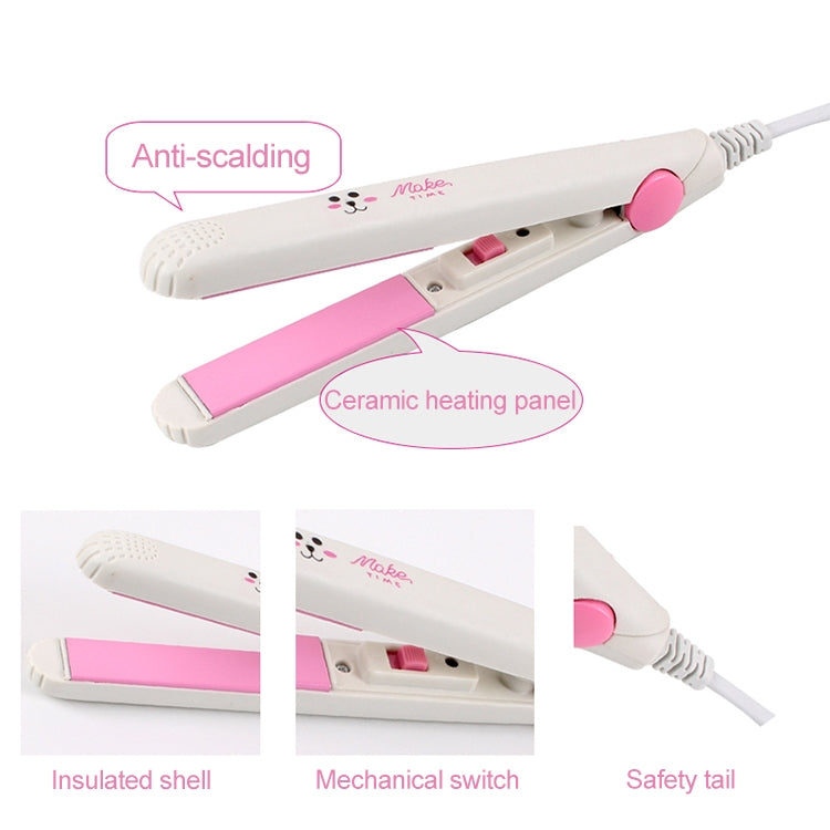 Mini Professional Hair Tools Smoothing Corrugated Travel Straightening Irons(White Rabbit) - free shipping - PMC TechLife - Order now!
