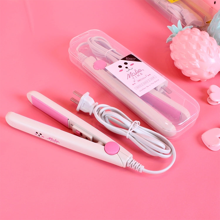 Mini Professional Hair Tools Smoothing Corrugated Travel Straightening Irons(Coffee Bear) - free shipping - PMC TechLife - Order now!