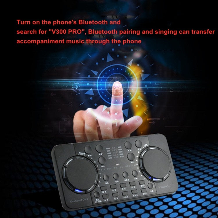 V300 PRO Live Sound Card Mobile Phone Computer Recording Singing Sound Card Set - Microphone by PMC Jewellery | Online Shopping South Africa | PMC Jewellery | Buy Now Pay Later Mobicred