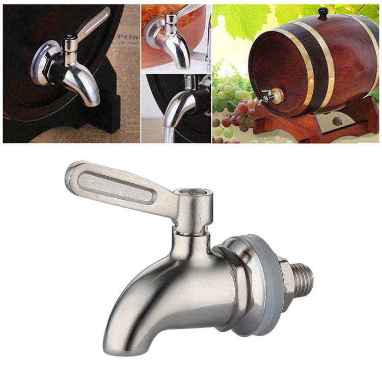 Drink Dispenser Beverage Wine Barrel Tap Spigot Stainless Steel Coffee Juice Faucet - Faucets & Accessories by PMC Jewellery | Online Shopping South Africa | PMC Jewellery