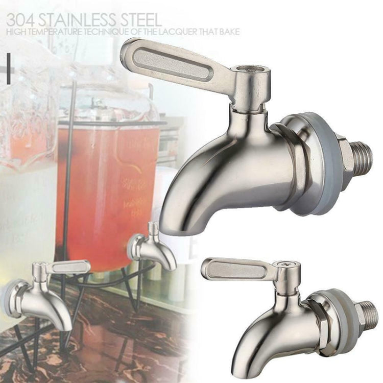 Drink Dispenser Beverage Wine Barrel Tap Spigot Stainless Steel Coffee Juice Faucet - Faucets & Accessories by PMC TechLife | Online Shopping South Africa | PMC TechLife