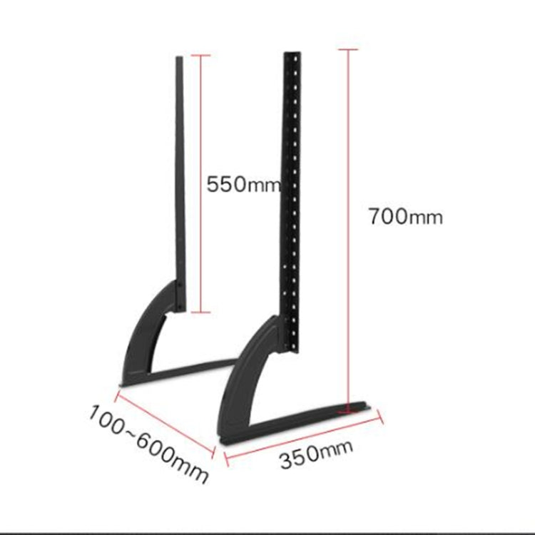 27-55 inch Mount Height Adjustable Universal Stand Base Desktop TV Mount for TV LCD Flat Screen - TV Brackets & Mounts by PMC Jewellery | Online Shopping South Africa | PMC Jewellery | Buy Now Pay Later Mobicred