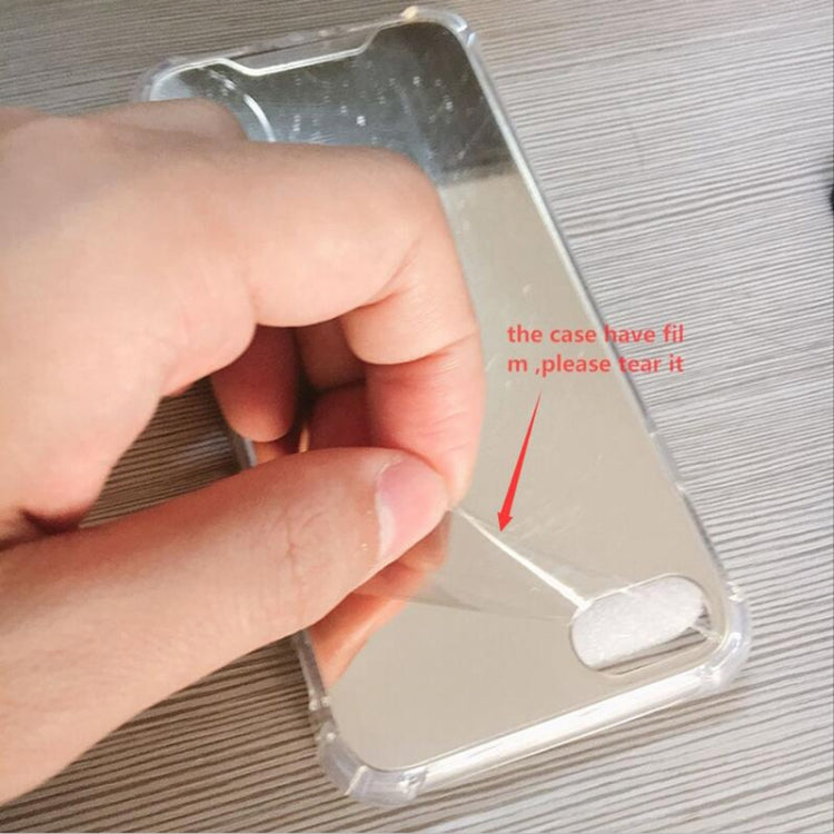 For iPhone XR Luxury Plating Mirror Acrylic TPU Case(Silver) - More iPhone Cases by PMC Jewellery | Online Shopping South Africa | PMC Jewellery