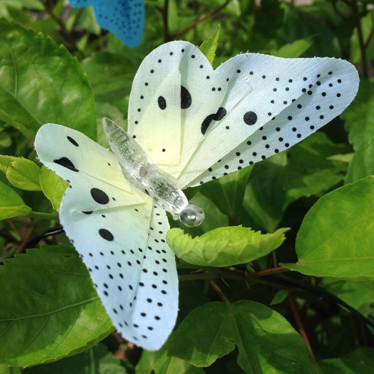 Solar Powered Butterfly Fiber Optic Fairy String Waterproof Christmas Outdoor Garden Holiday Lights, Size:4m 12LEDs - With Solar Panel by PMC Jewellery | Online Shopping South Africa | PMC Jewellery