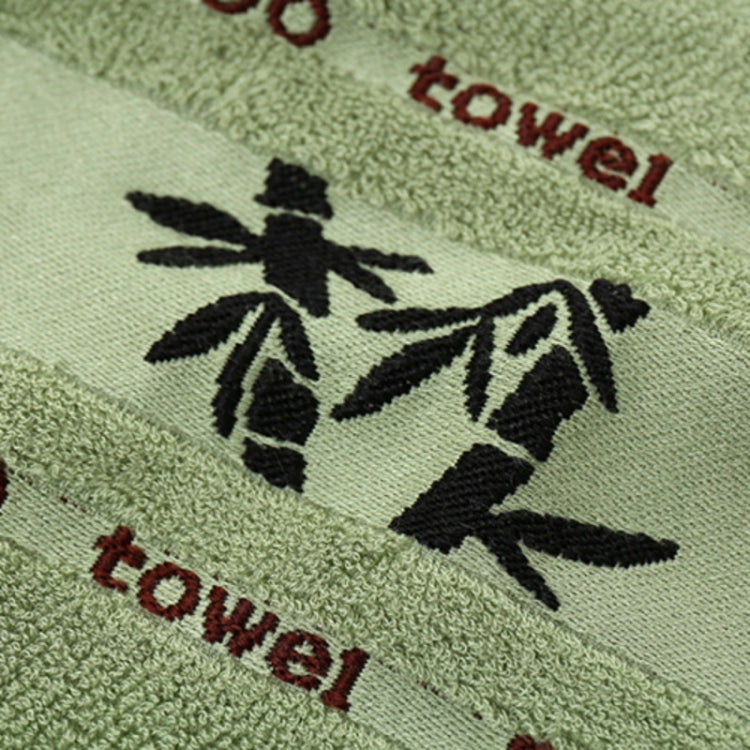 Bamboo Fiber Ink Bamboo Plain Thick Absorbent Soft Adult Bath Towel(Coffee Color) - free shipping - PMC TechLife - Order now!