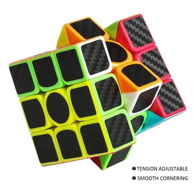 Carbon Fiber Membrane Third-order Magic Cube Children Educational Toys - Magic Cubes by PMC Jewellery | Online Shopping South Africa | PMC Jewellery