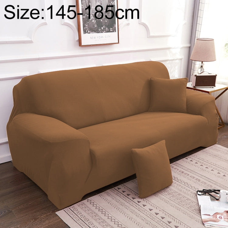 Sofa All-inclusive Universal Set Sofa Full Cover Add One Piece of  Pillow Case, Size:Two Seater(145-185cm)(Light Tan) - Sofa Covers & Chair Covers by PMC Jewellery | Online Shopping South Africa | PMC Jewellery