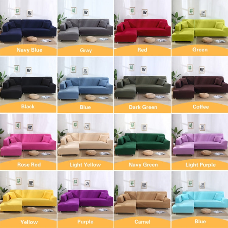 Sofa All-inclusive Universal Set Sofa Full Cover Add One Piece of  Pillow Case, Size:Four Seater(235-300cm)(Light Tan) - Sofa Covers & Chair Covers by PMC TechLife | Online Shopping South Africa | PMC TechLife