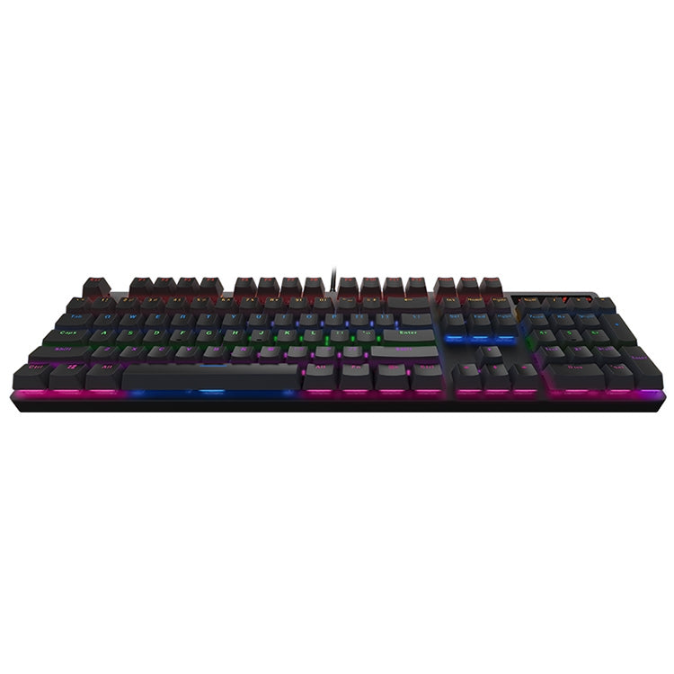 Rapoo V500 PRO Mixed Light 104 Keys Desktop Laptop Computer Game Esports Office Home Typing Wired Mechanical Keyboard(Red Shaft) - Wired Keyboard by Rapoo | Online Shopping South Africa | PMC Jewellery | Buy Now Pay Later Mobicred