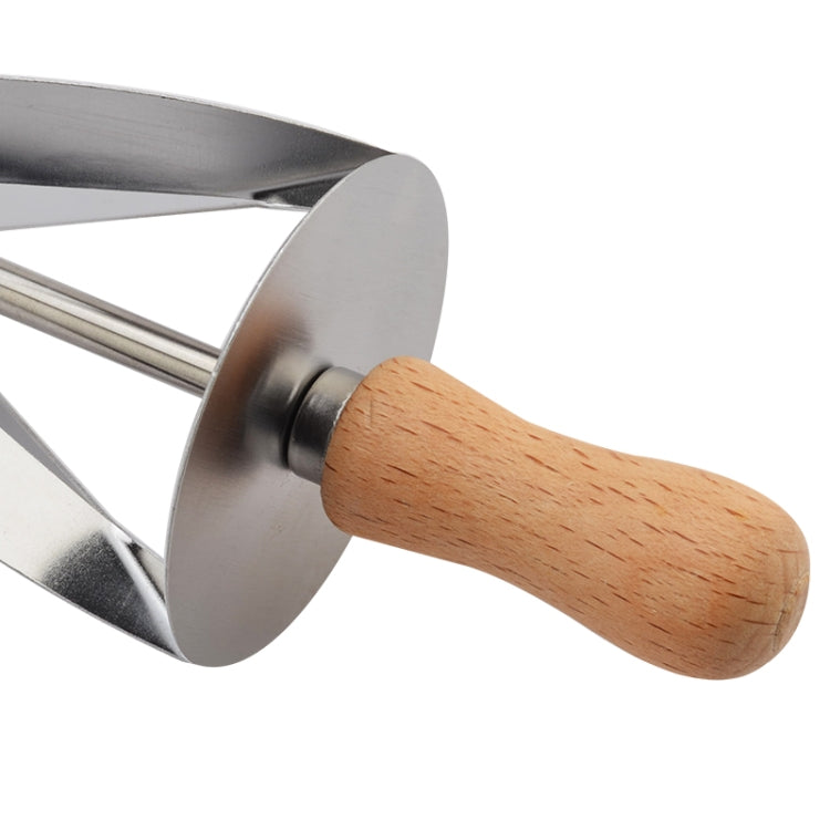 Croissant Tool Roller Stainless Steel Croissant Cutlery Croissant Knife(Silver) - free shipping - PMC TechLife - Order now!