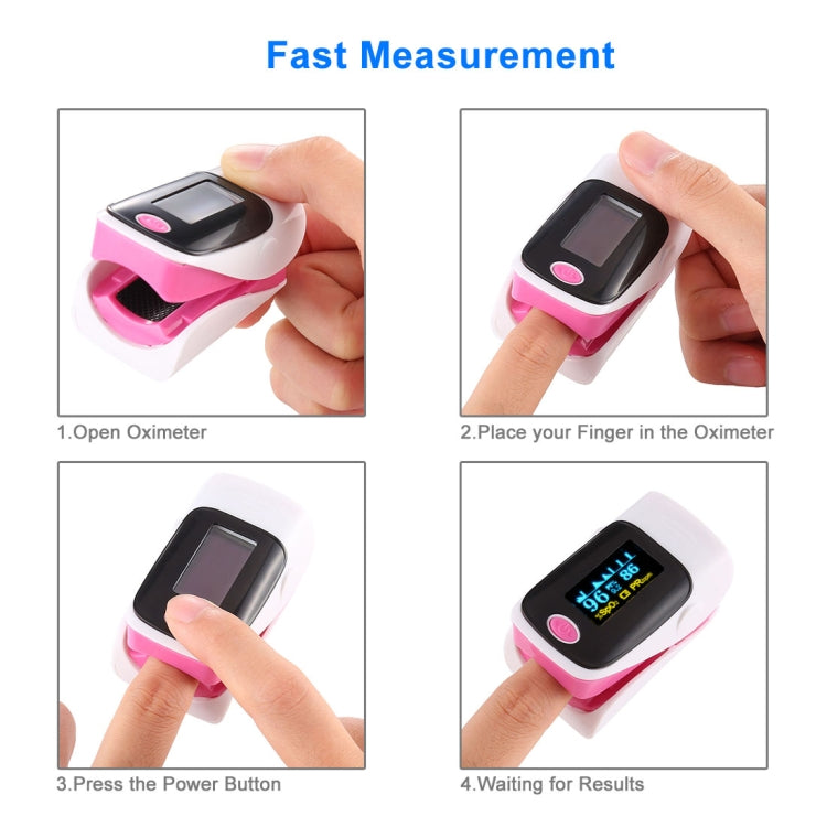 AB-80 Precision Finger Pulse Oximeter Blood Oxygen Monitor(Purple) - free shipping - PMC TechLife - Order now!