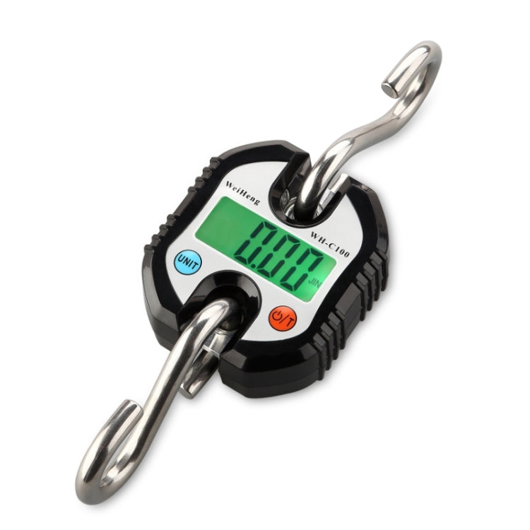 150kg Mini Portable Heavy Duty Electronic Digital Stainless Steel Hook Scale, Random Color Delivery - Hanging Scales by PMC TechLife | Online Shopping South Africa | PMC TechLife | Buy Now Pay Later Mobicred