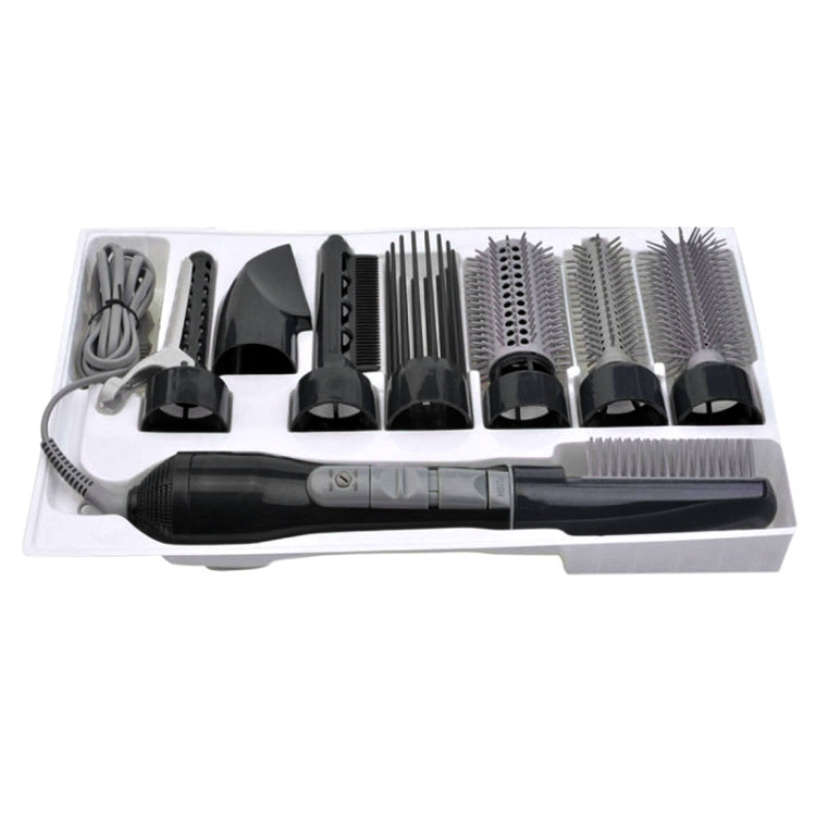8 in 1 Professional Hair Dryer Hair Curler for Hotel Travel With Comb Powerful Hairdryer(black) - free shipping - PMC TechLife - Order now!