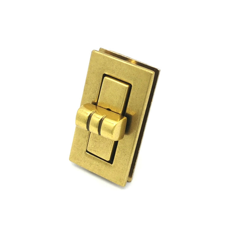 Handbag Hardware Accessories Gilt Metal Lock - Accessories by PMC Jewellery | Online Shopping South Africa | PMC Jewellery