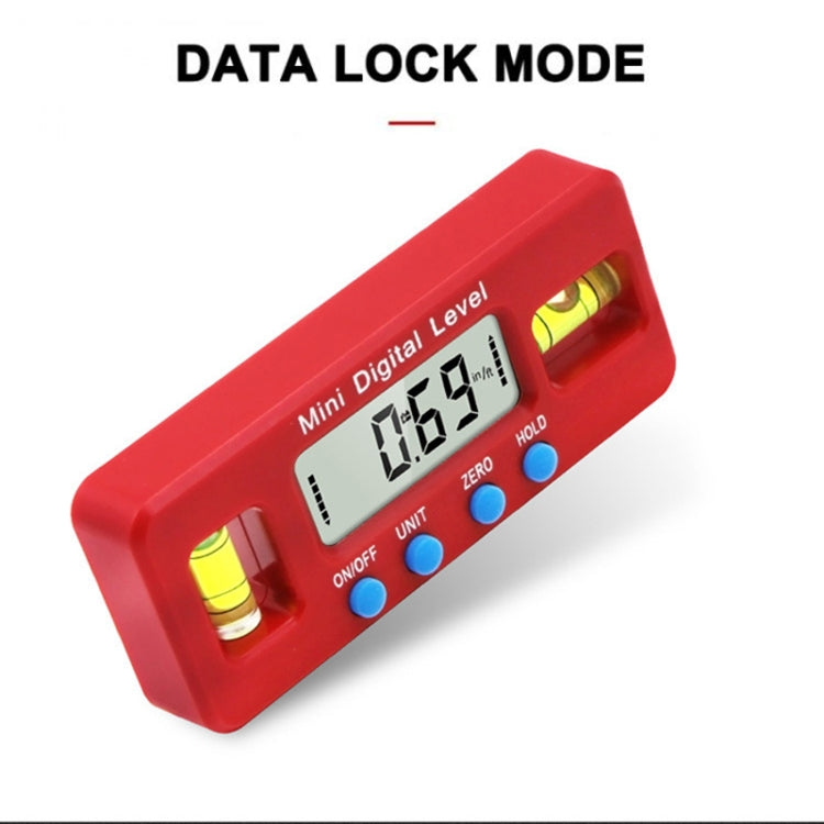 100mm Mini Electronic Digital Strong Magnetism Spirit Level Angle Board - Measuring Tools by PMC Jewellery | Online Shopping South Africa | PMC Jewellery