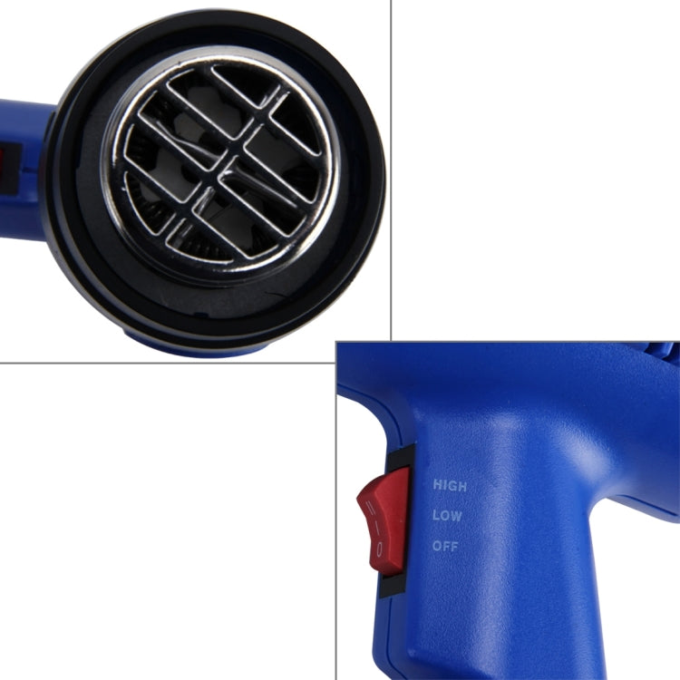 DINGGUAGUA 1800W Industrial Heavy Duty Professional Adjustable Temperature Heat Air Gun Tool (EU Plug) - Heat Guns by PMC TechLife | Online Shopping South Africa | PMC TechLife | Buy Now Pay Later Mobicred