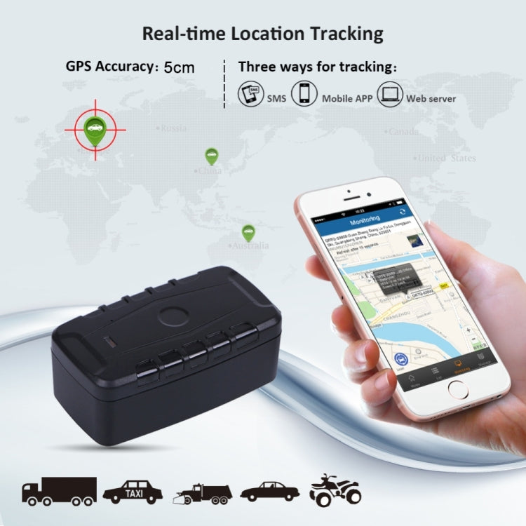LK209B Tracking System 4G GPS Tracker for Motorcycle Electric Bike Vehicle, For North America (Black) - Car Tracker by PMC TechLife | Online Shopping South Africa | PMC TechLife | Buy Now Pay Later Mobicred