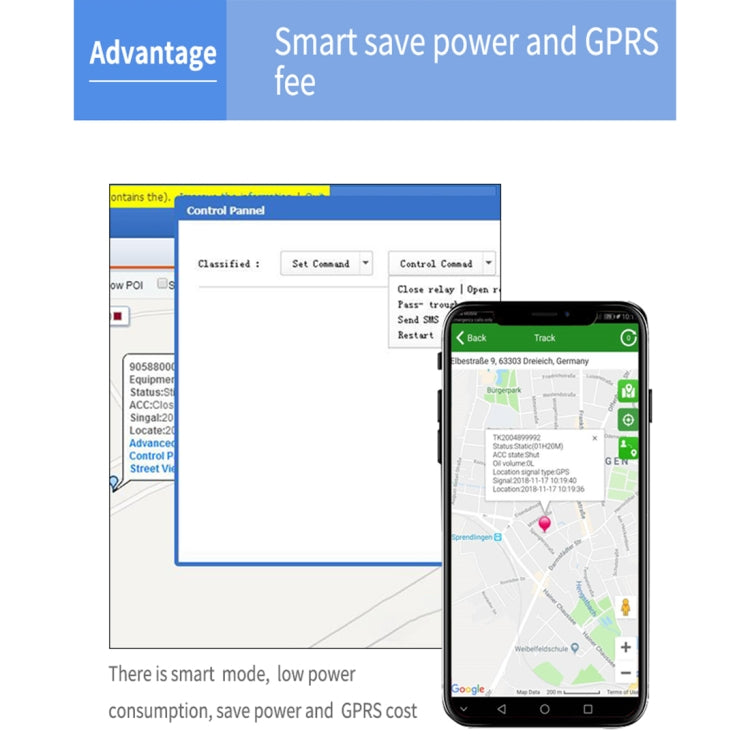 TK306 2G OBD II Realtime Car Truck Vehicle Tracking GSM GPRS GPS Tracker, Support AGPS - Car Tracker by PMC TechLife | Online Shopping South Africa | PMC TechLife