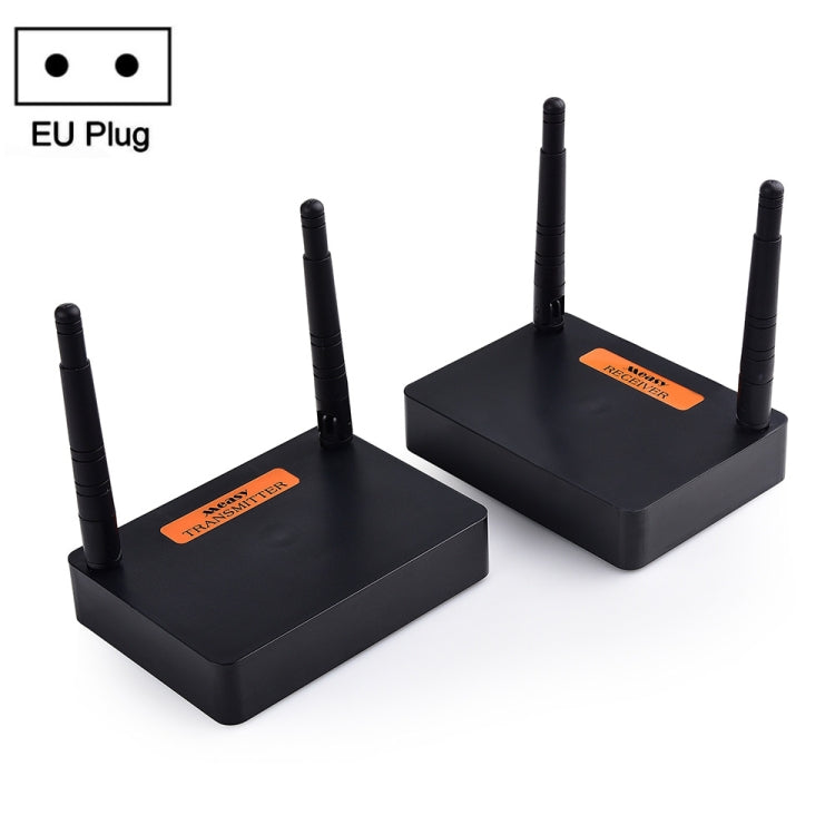 Measy FHD676 Full HD 1080P 3D 5-5.8GHz Wireless HDMI Transmitter (Transmitter + Receiver) Transmission Distance: 200m, Specifications:EU Plug - free shipping - PMC Jewellery - Order now!
