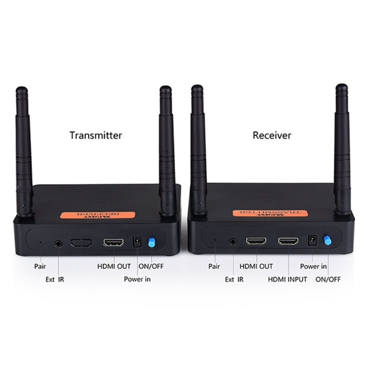 Measy FHD676 Full HD 1080P 3D 5-5.8GHz Wireless HDMI Transmitter (Transmitter + Receiver) Transmission Distance: 200m, Specifications:AU Plug - Set Top Box & Accessories by Measy | Online Shopping South Africa | PMC Jewellery