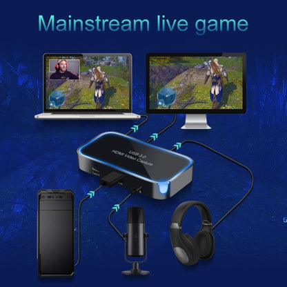 CK200 1080P HDMI + Microphone to HDMI + Audio + USB 3.0 HD Video Capture Card Device, Support UVC / UAC / MAC - Video Capture Solutions by PMC Jewellery | Online Shopping South Africa | PMC Jewellery | Buy Now Pay Later Mobicred