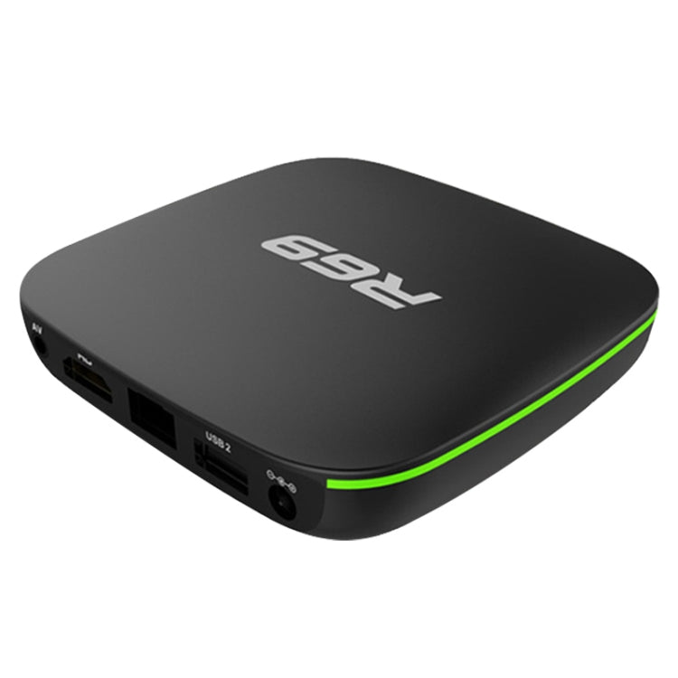 R69 1080P HD Smart TV BOX Android 4.4 Media Player with Remote Control, Quad Core Allwinner H3, RAM: 1GB, ROM: 8GB, 2.4G WiFi, LAN, UK Plug - Allwinner H3 by PMC TechLife | Online Shopping South Africa | PMC TechLife | Buy Now Pay Later Mobicred