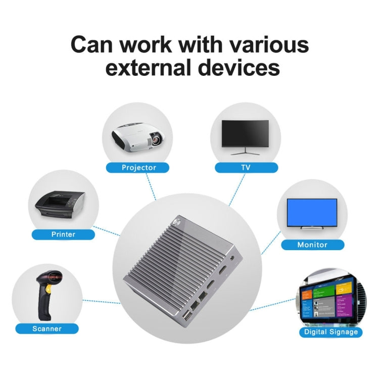 K660S Windows and Linux System Mini PC, Intel Celeron Processor N2840 Quad-Core 1.83- 2.25GHz, 8GB RAM + 128GB SSD, AU Plug - Windows Mini PCs by PMc TechLife | Online Shopping South Africa | PMc TechLife | Buy Now Pay Later Mobicred