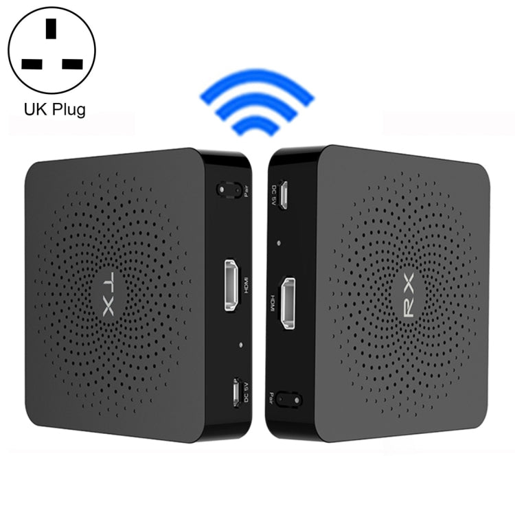 Measy W2H 60GHz 1080P Ultra HD Wireless Transmission Kit, Transmission Distance: 30m, UK Plug - free shipping - PMC Jewellery - Order now!