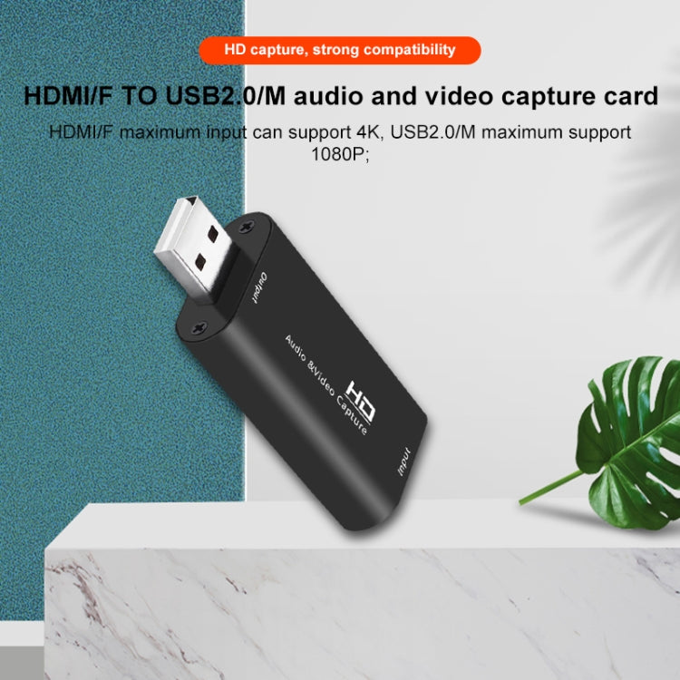 Z32 HDMI Female to HDMI Female Audio Video Capture Adapter Box - Video Capture Solutions by PMC Jewellery | Online Shopping South Africa | PMC Jewellery | Buy Now Pay Later Mobicred