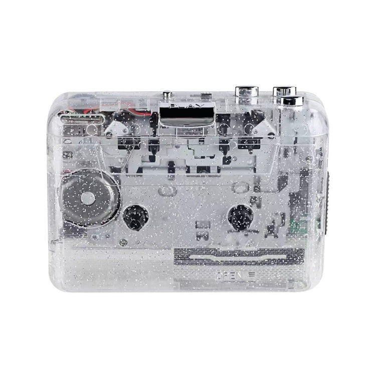 USB Cassette Player USB Cassette Tape to MP3 Converter (Transparent) - Tape Converter by PMC Jewellery | Online Shopping South Africa | PMC Jewellery