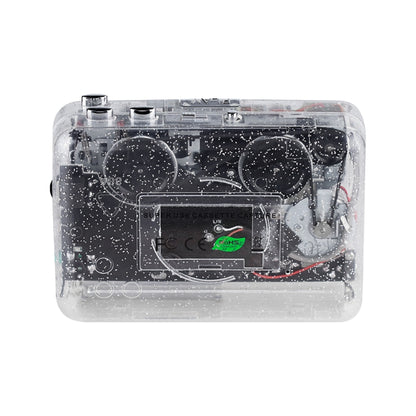 USB Cassette Player USB Cassette Tape to MP3 Converter (Transparent) - Tape Converter by PMC Jewellery | Online Shopping South Africa | PMC Jewellery