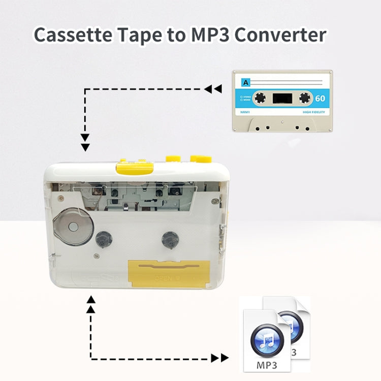 YY700 OTG Cassette Player Tape To MP3 Converter - Tape Converter by PMC TechLife | Online Shopping South Africa | PMC TechLife | Buy Now Pay Later Mobicred