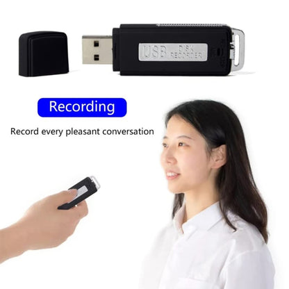 SK868 16GB Rechargeable Portable U-Disk Voice Recorder - U-Disk Recorder by PMC Jewellery | Online Shopping South Africa | PMC Jewellery | Buy Now Pay Later Mobicred