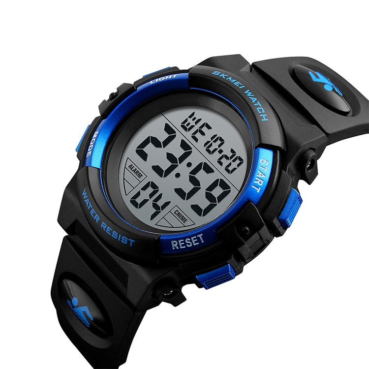 SKMEI 1258 Multifunctional Outdoor Sports Noctilucent Waterproof Wrist Watch, Size: S(Blue) - free shipping - PMC TechLife - Order now!