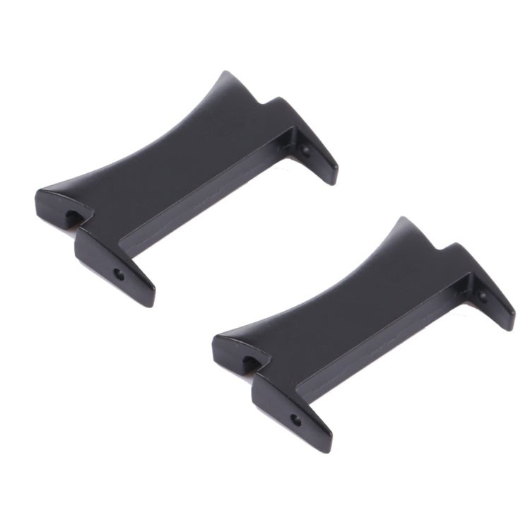 1 Pair For Samsung Galaxy Watch4 40mm / 44mm Smart Watch Watchband Connector Converter (Black) - free shipping - PMc TechLife - Order now!
