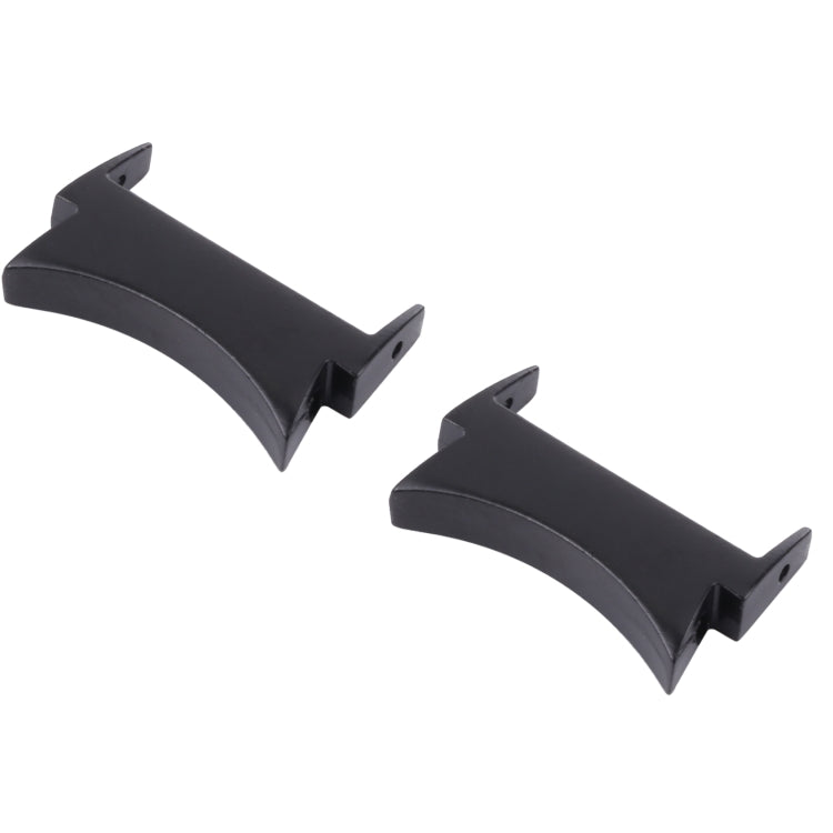 1 Pair For Samsung Galaxy Watch4 40mm / 44mm Smart Watch Watchband Connector Converter (Black) - free shipping - PMc TechLife - Order now!