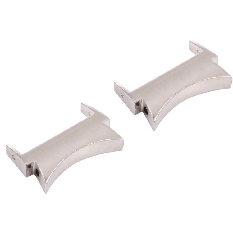 1 Pair For Samsung Galaxy Watch4 40mm / 44mm Smart Watch Watchband Connector Converter(Silver) - free shipping - PMc TechLife - Order now!