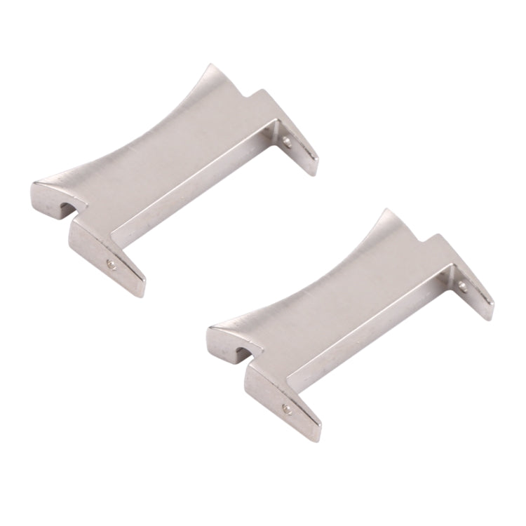 1 Pair For Samsung Galaxy Watch4 40mm / 44mm Smart Watch Watchband Connector Converter(Silver) - free shipping - PMc TechLife - Order now!