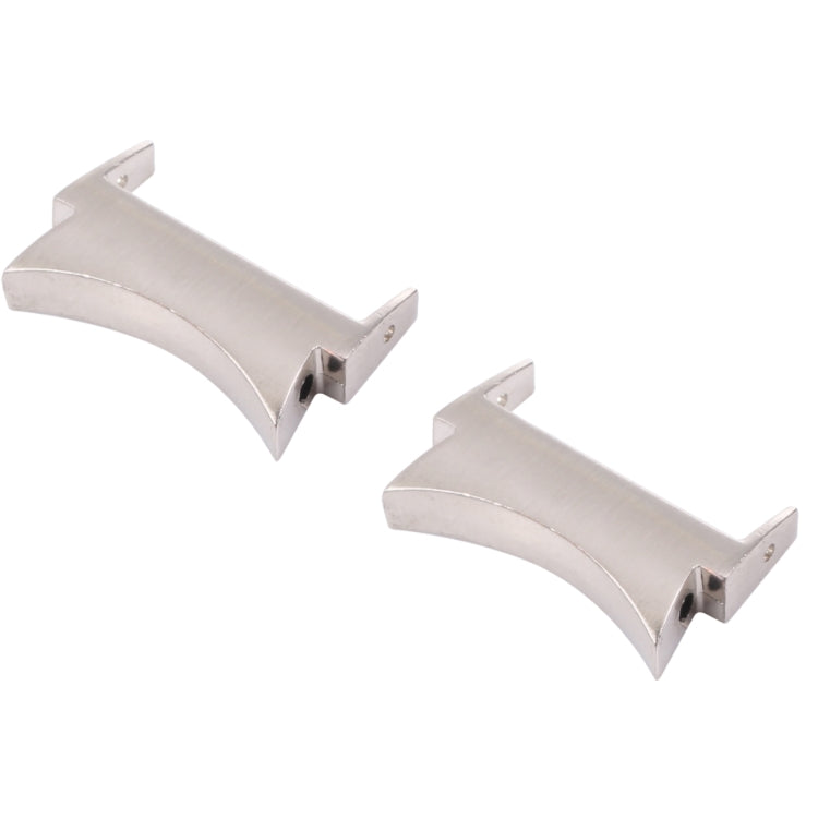 1 Pair For Samsung Galaxy Watch4 40mm / 44mm Smart Watch Watchband Connector Converter(Silver) - free shipping - PMc TechLife - Order now!