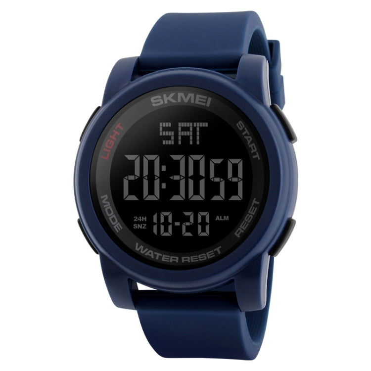 SKMEI 1257 Men Fashionable Outdoor 50m Waterproof Digital Watch Sports Wrist Watch(Blue) - free shipping - PMC TechLife - Order now!