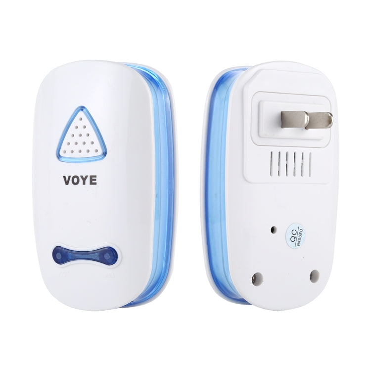 VOYE V025A Home Music Remote Control Wireless Doorbell with 38 Polyphony Sounds, US Plug (White) - Wireless Doorbell by VOYE | Online Shopping South Africa | PMc TechLife | Buy Now Pay Later Mobicred