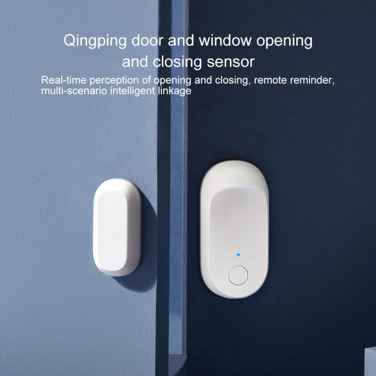 Original Xiaomi Youpin qingping Door and Window Opening and Closing Sensor, Need to be used with CA1001(White) - Others Alarm by Xiaomi | Online Shopping South Africa | PMC Jewellery | Buy Now Pay Later Mobicred