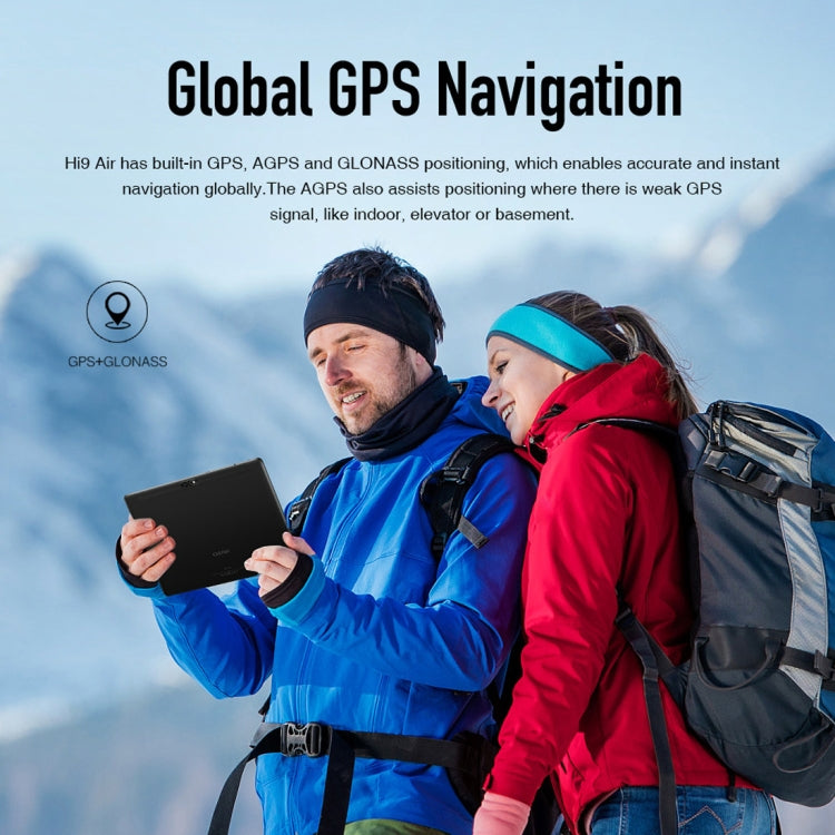 CHUWI Hi9 Air Phone Call Tablet PC, 10.1 inch, 4GB+64GB, Android 8.0, MTK (Helio X27) Deca Core up to 2.1GHz, Support OTG, FM, Bluetooth, Dual Band WiFi, Network: 4G(Black) - free shipping - PMC TechLife - Order now!