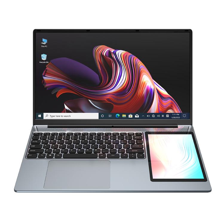 UNIWA ULAP Q15ZR Laptop, 16GB+512GB, 15.6 inch and 7 inch Dual Display Windows 11 Intel Alder Lake N100 Octa Core, EU Plug - free shipping - PMc TechLife - Order now!