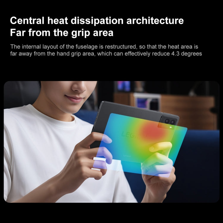 Lenovo LEGION Y700 2025 8.8 inch Anti-glare WiFi Gaming Tablet, 12GB+256GB, Android 14, Qualcomm Snapdragon 8 Gen3 Octa Core (Black) - free shipping - PMc TechLife - Order now!