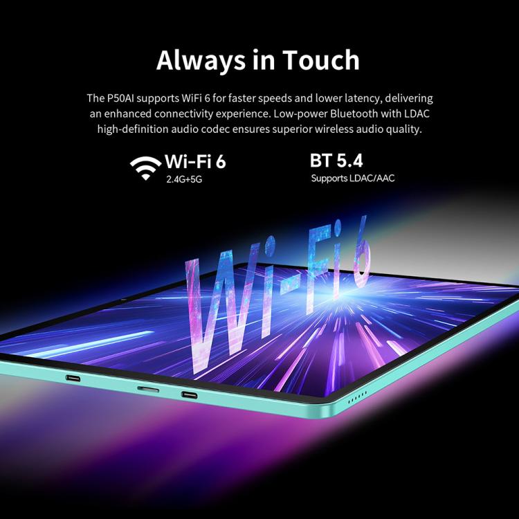 Teclast P50AI WiFi Tablet PC, 6GB+128GB, 11 inch Android 15 Allwinner A733 Octa Core with NPU - free shipping - PMc TechLife - Order now!