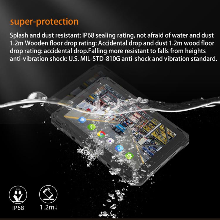 CENAVA A88ST IP68 Rugged Tablet PC, 4GB+64GB, 8 inch Android 11 MTK6771 Octa Core, 4G Network, UK Plug - free shipping - PMc TechLife - Order now!
